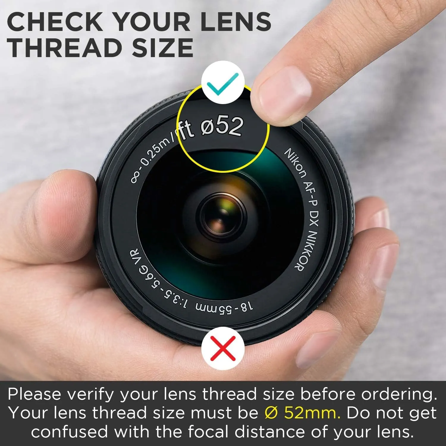 52MM 0.43x Altura Photo Professional HD Wide Angle Lens (w/Macro Portion) for Nikon  (Refurbished)