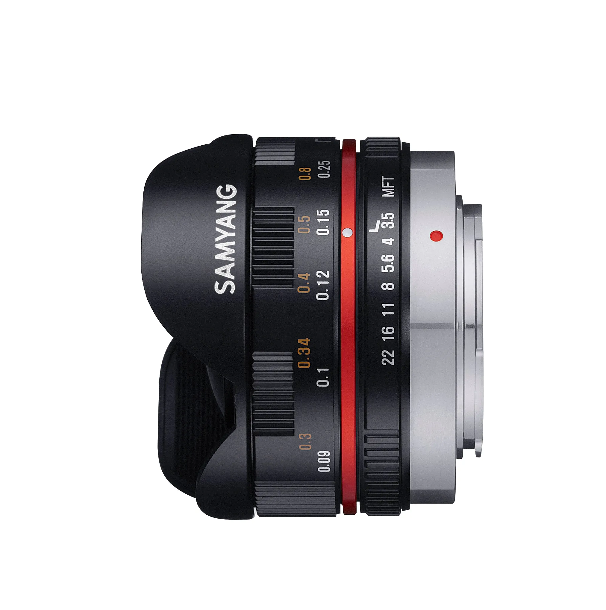 7.5mm F3.5 Fisheye (MFT)