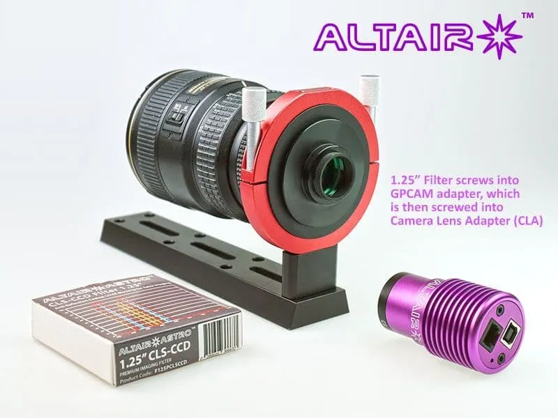 Altair Nikon Spacer Adapter for GPCAM models with 12.5mm sensor to flange distance