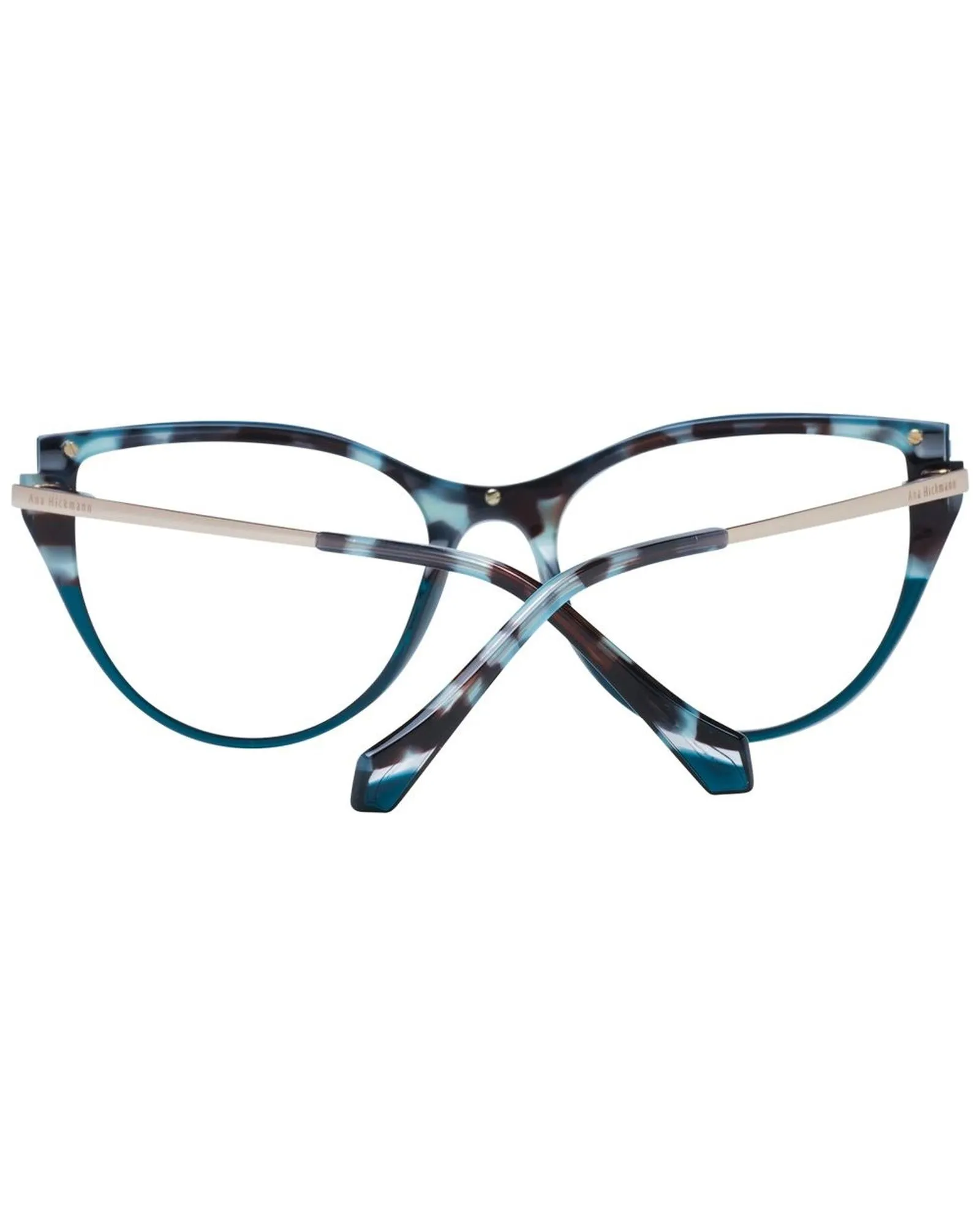 Ana Hickmann Full-Rim Acetate Butterfly Optical Frames with Demo Lenses