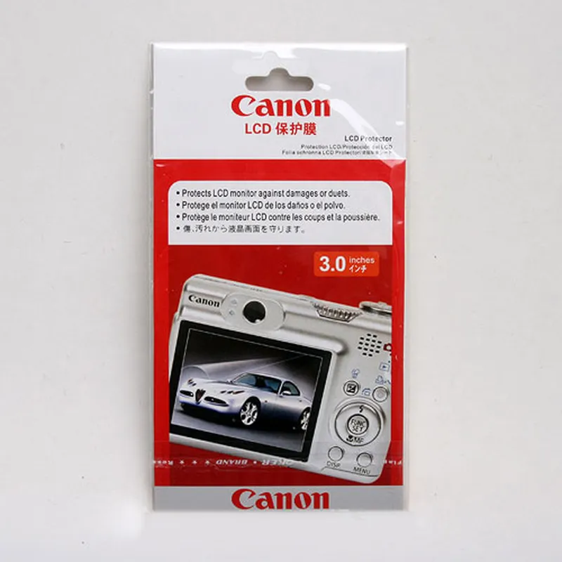 Anti-Static 3" 3 Inches LCD Screen Protector for Canon