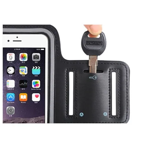 Armband Professional Cover Neoprene Waterproof Wraparound Sport with Buckle for BLU STUDIO MEGA (2020) - Black