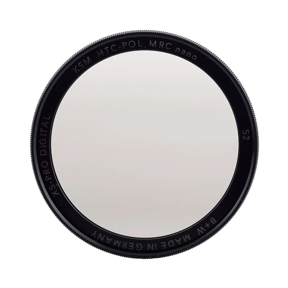 B W  52mm XS-Pro Kaesemann High Transmission Circular Polarizer MRC-Nano Filter