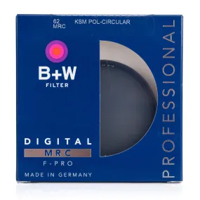 B W 62mm F-Pro Kaesemann Circular Polarizer MRC