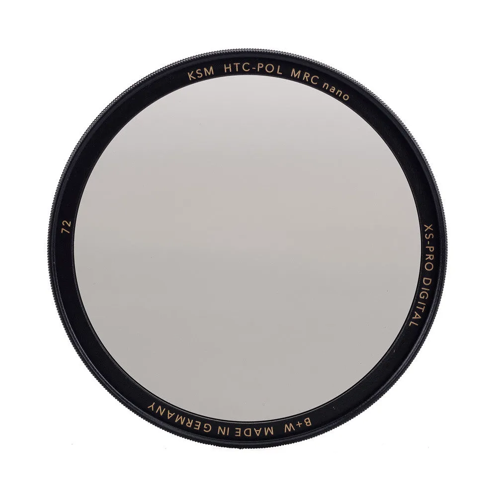 B W  72mm XS-Pro Kaesemann High Transmission Circular Polarizer MRC-Nano Filter
