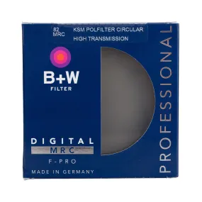 B W  82mm F-Pro Kaesemann High Transmission Circular Polarizer MRC Filter
