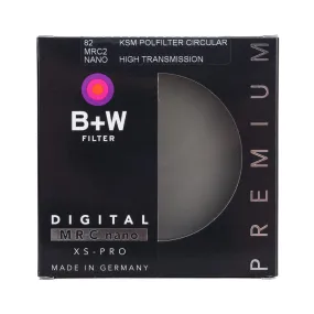 B W  82mm XS-Pro Kaesemann High Transmission Circular Polarizer MRC-Nano Filter