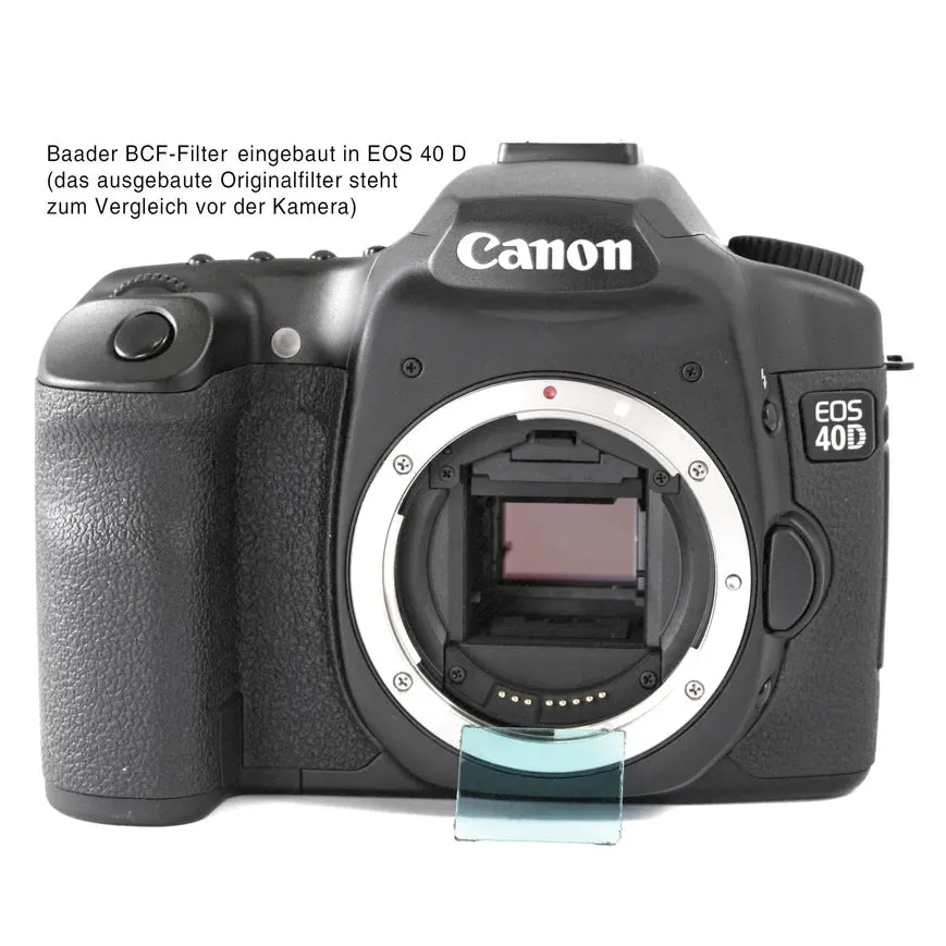 Baader BCF 1 - DSLR Astro Conversion Filter for Canon APS-C Cameras (all latest models) (FBCF-400D)