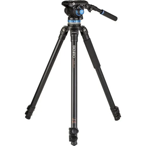 Benro A373FBS6PRO Series 3 Aluminum Video Tripod & S6 Pro Head