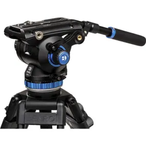 Benro S8 Pro Video Head with Flat Base (3/8"-16 Connection)
