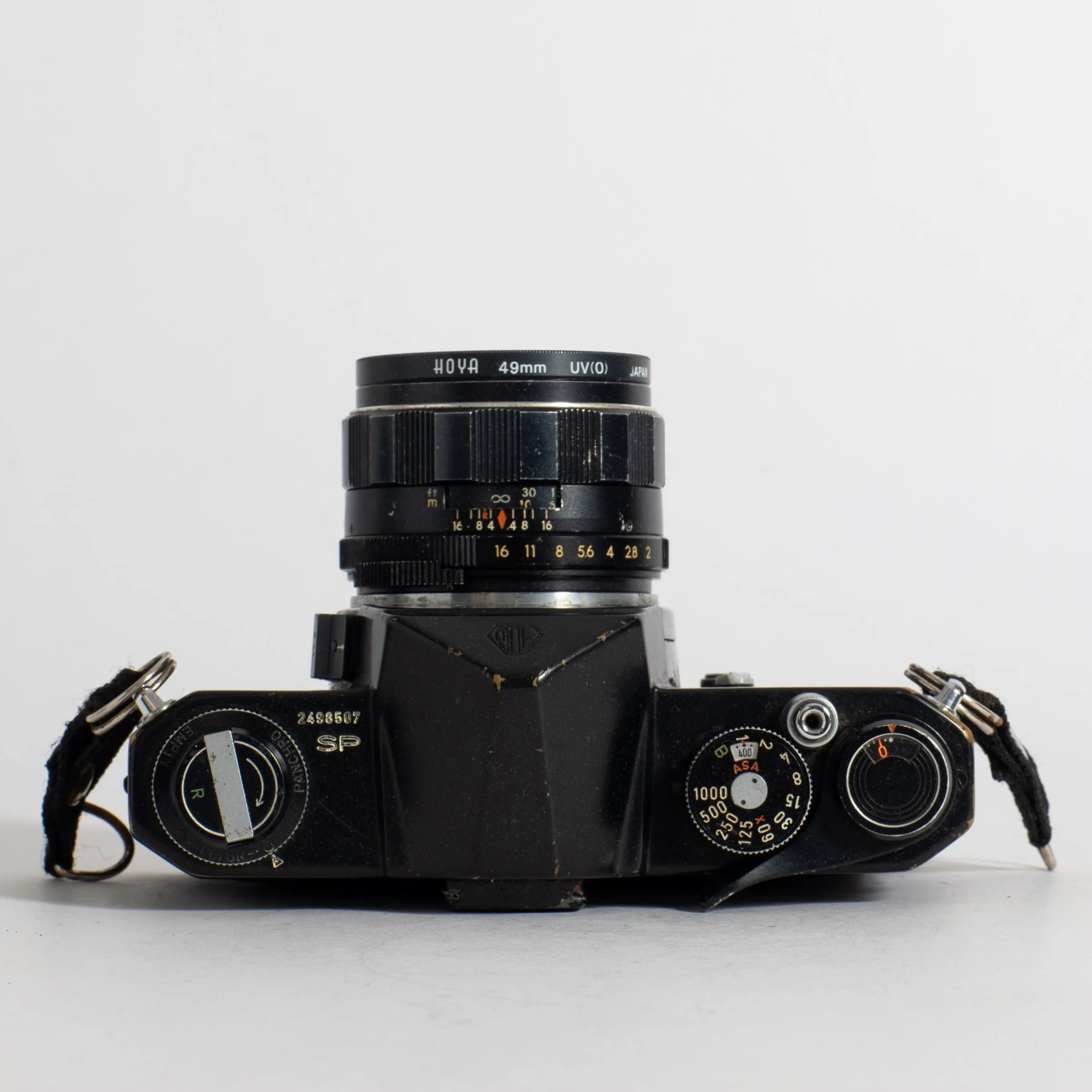 Black Honeywell Pentax Spotmatic SP w/ 55mm f/2 Super-Takumar