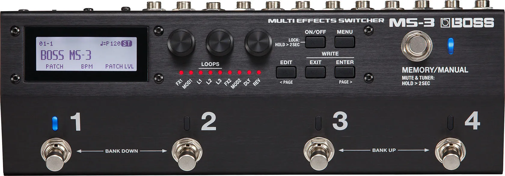 Boss MS-3 Multi Effects Switching