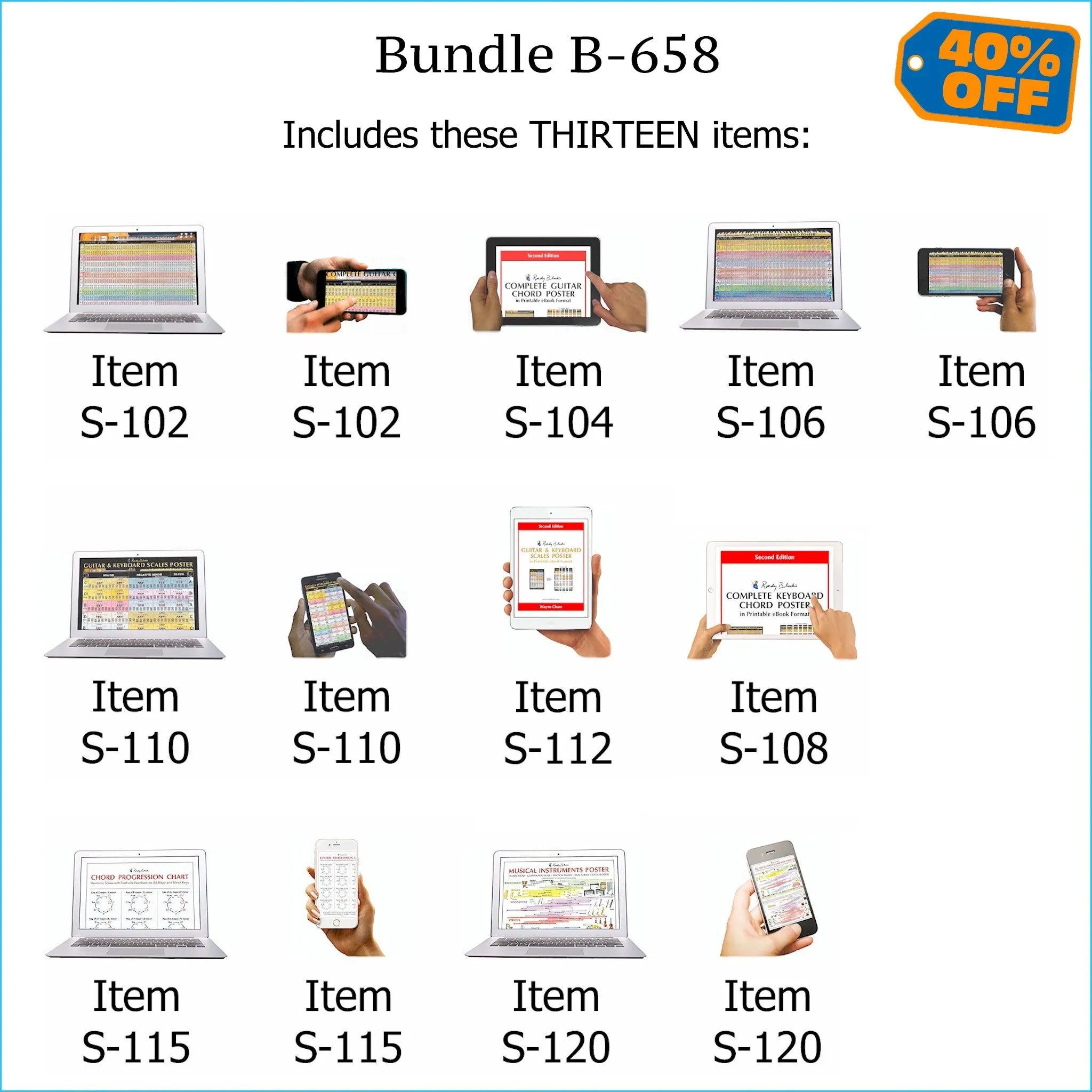 Bundle B-658: ALL Five Roedy Black Hi-Resolution E-Posters   3 Printable Poster E-Books. FREE Download Protection.