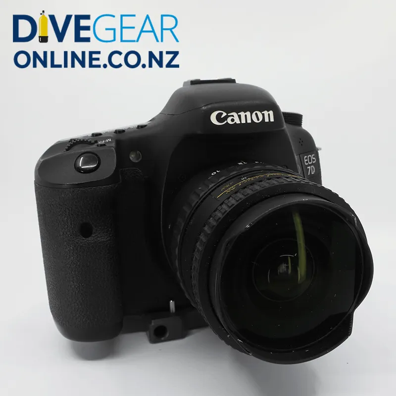 Canon 7D dSLR camera and Aquatica Aluminium Underwater Housing - Used