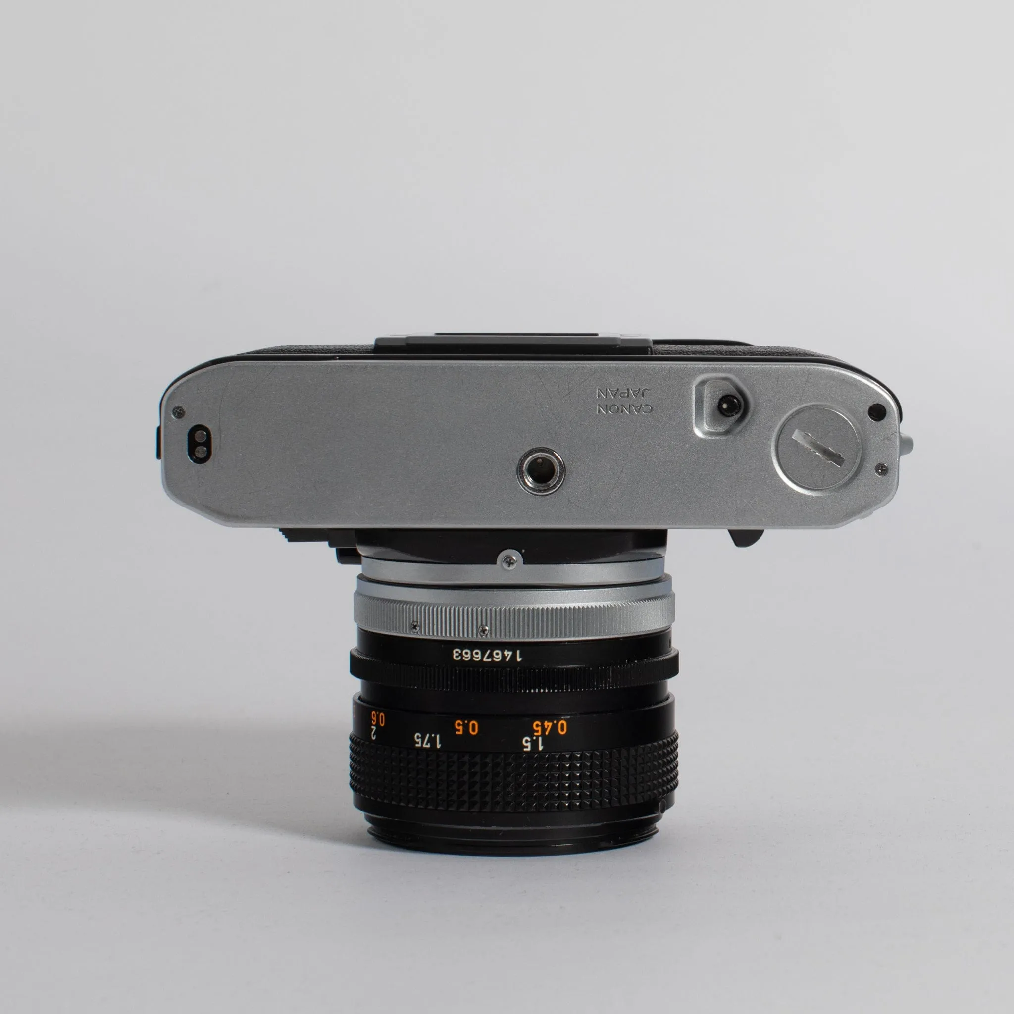 Canon AE-1 with 50mm f/1.4 and 35mm f2.8 lenses