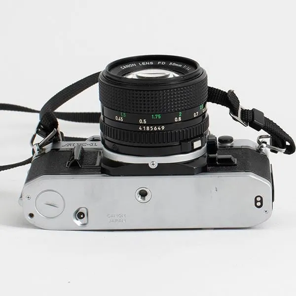 Canon AE-1 with 50mm F1.4 and 80-200mm Lenses
