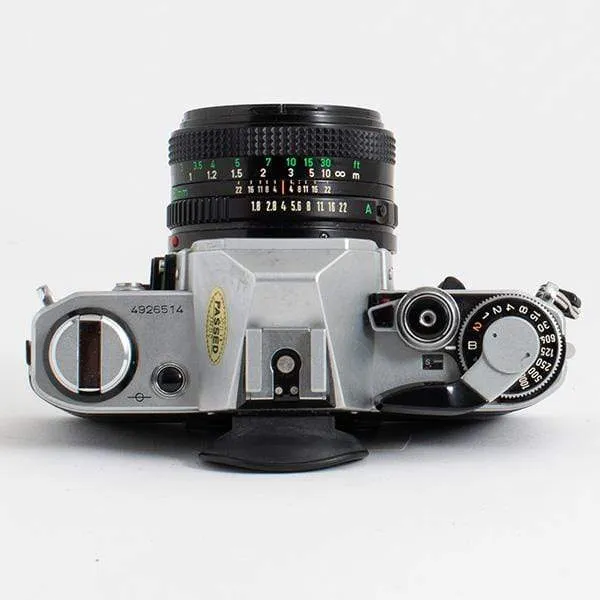 Canon AE-1 with 50mm F1.4 and 80-200mm Lenses