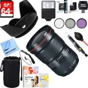 Canon EF 16-35mm f/2.8L III USM Ultra Wide Angle Zoom Lens   64GB Ultimate Kit