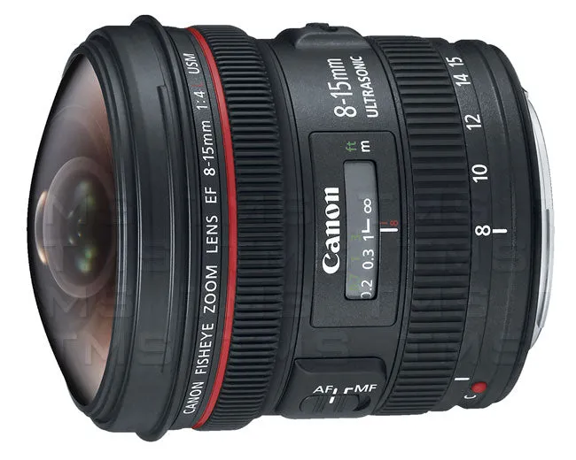Canon EF 8-15mm f/4L Fisheye USM Lens Sandisk 2x 64GB Memory Cards Package
