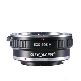 Canon EF Lenses to Canon EOS M Lens Mount Adapter K&F Concept M12141 Lens Adapter
