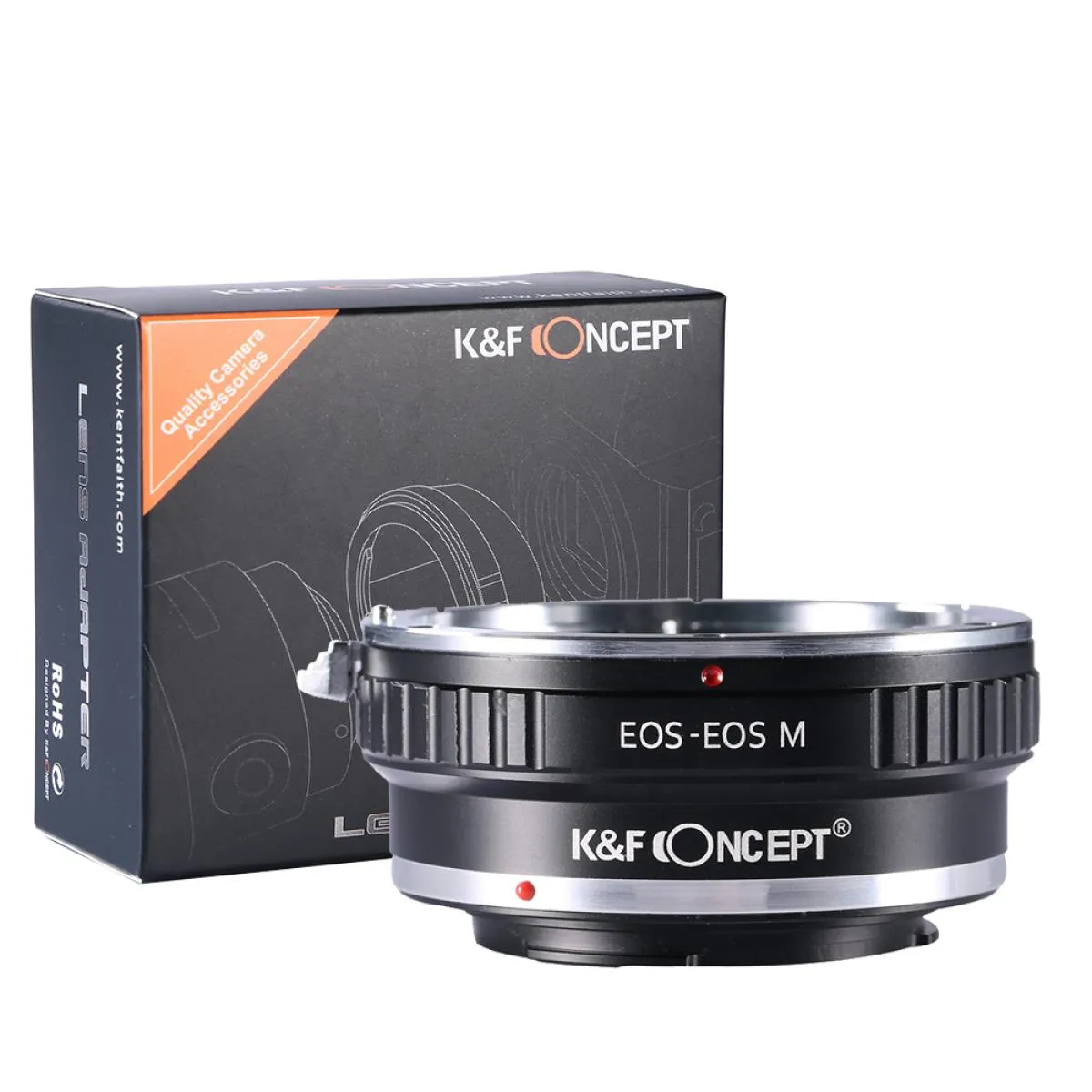 Canon EF Lenses to Canon EOS M Lens Mount Adapter K&F Concept M12141 Lens Adapter