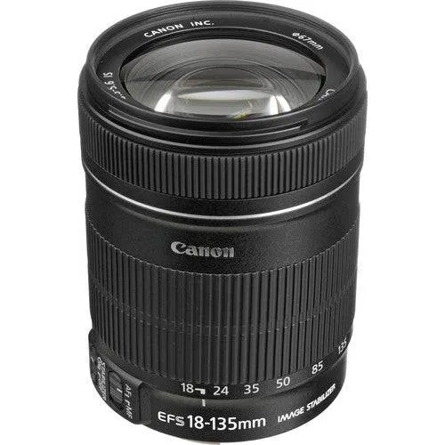 Canon EOS 60D DSLR Camera w/Canon 18-135mm EF-S IS Lens USA