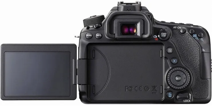 Canon EOS 80D DSLR Camera (Body Only) Bundle 64GB SDXC MC|DSLR Bag|Wide Angle& 2x Telephoto Lenses|Flash & More