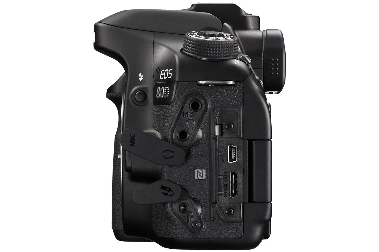 Canon Eos 80D DSLR Camera with 18-55mm &amp; 55-250mm Lenses &amp; 32GB Deluxe
