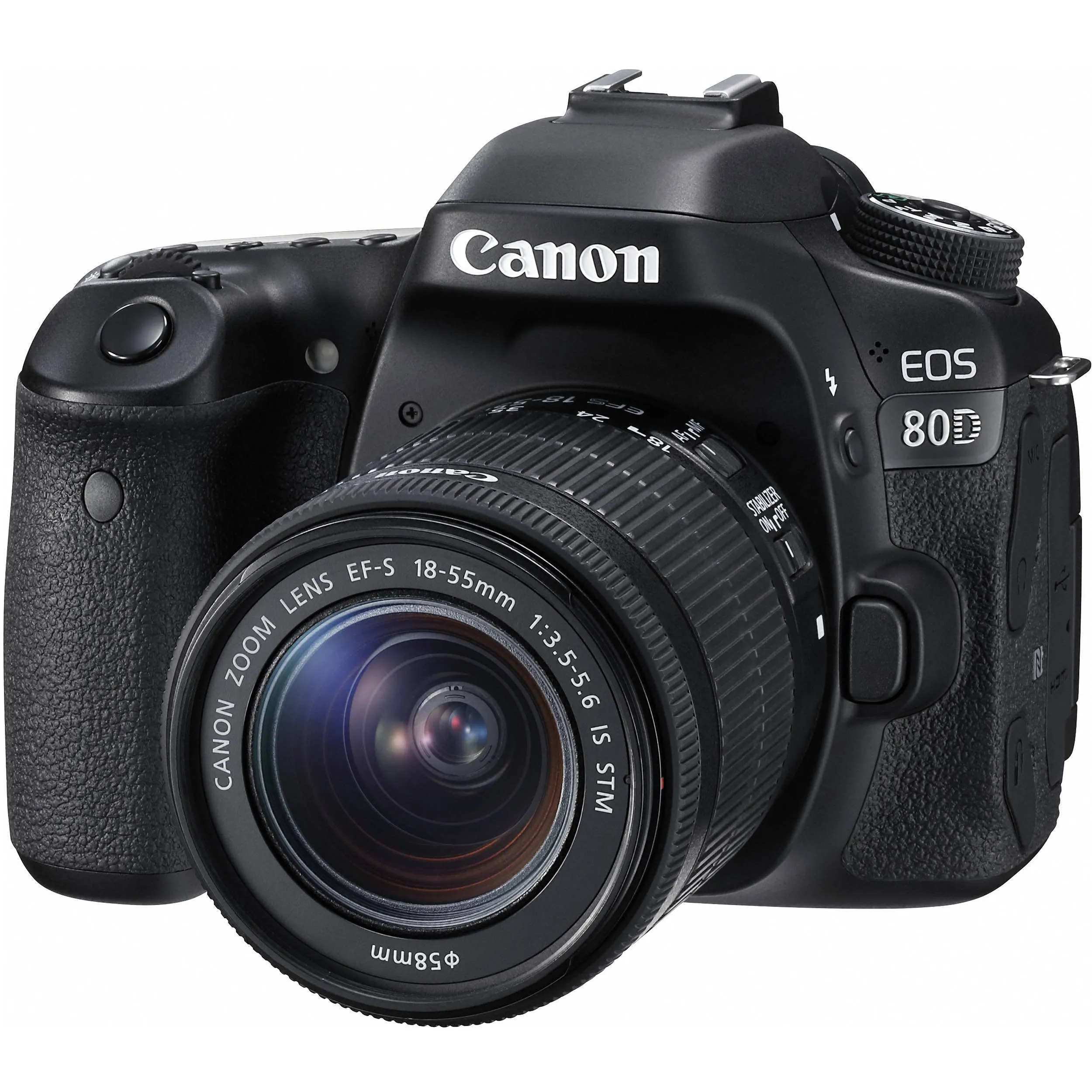 Canon Eos 80D DSLR Camera with 18-55mm &amp; 55-250mm Lenses &amp; 32GB Deluxe