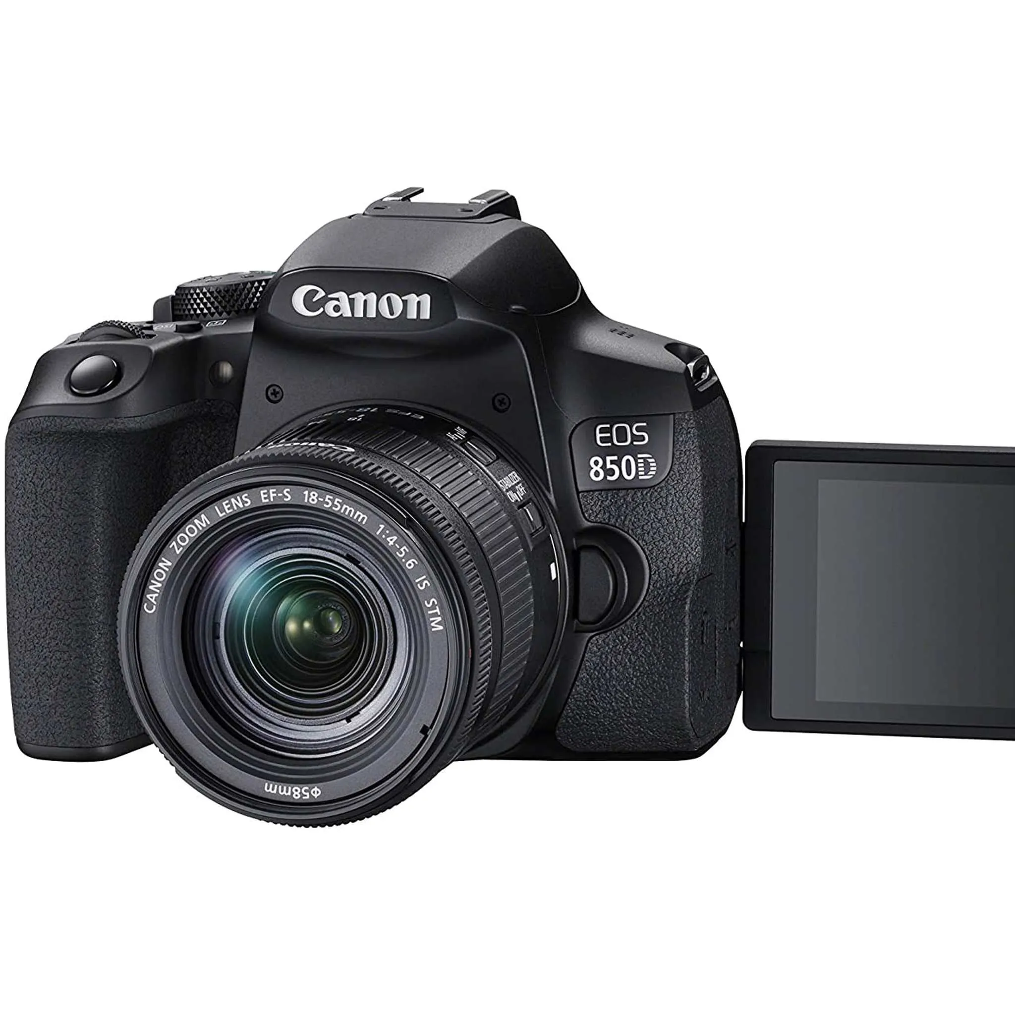 Canon EOS 850D DSLR Camera with 50mm F 1.8 STM Lens (Intl Model)   Cleaning Kit   (2)16GB SD Cards