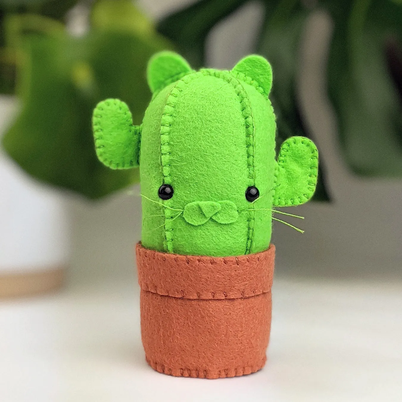 Catcus Hand Stitching Felt Kit