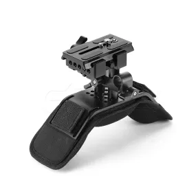 CGPro Shoulder Mount With Manfrotto Quick Release Plate Assembly & Adjustable 15mm Railblock