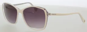 Coach S3006 White Rectangular sunglasses