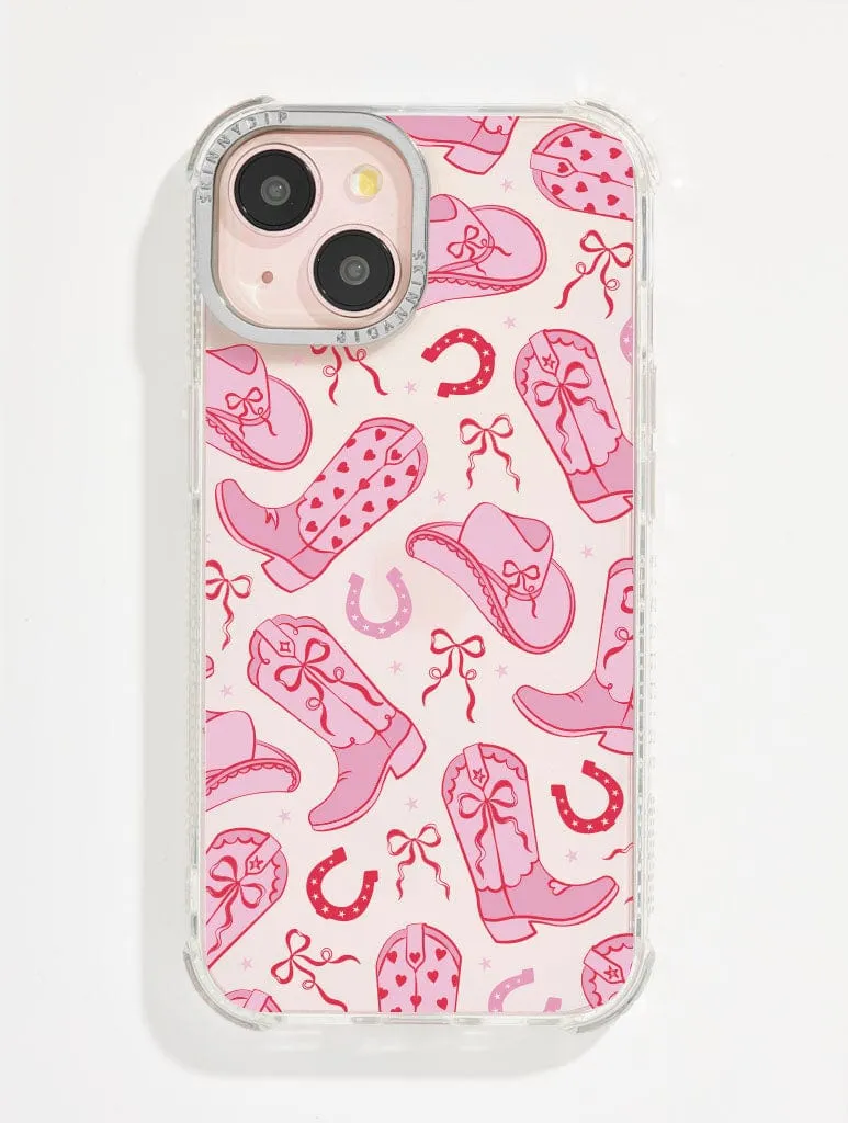Coquette Cowgirl Shock iPhone Case