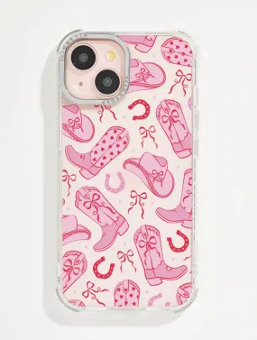Coquette Cowgirl Shock iPhone Case