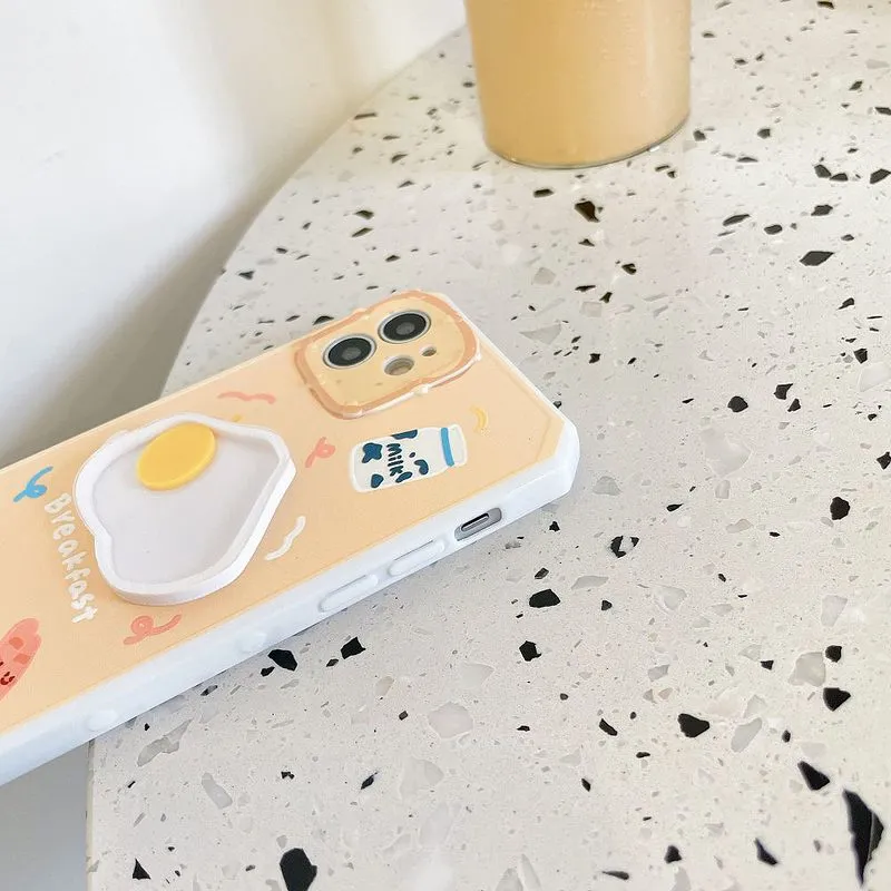 Cute Diamond Frame Egg iPhone Cases