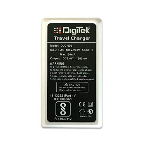 Digitek (DUC 006) Ultra Fast Travel Charger for Canon LP-E17 Battery
