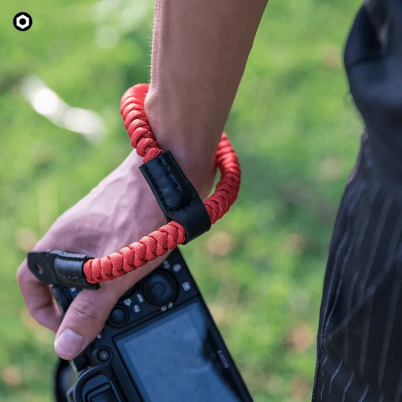 Fabufabu Quick Release Camera Hand Strap Wrist Strap for SLR DSLR Digital Mirrorless Cameras Adjustable Climbing Rope