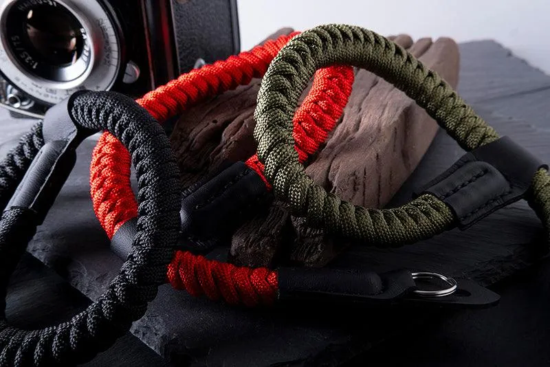 Fabufabu Quick Release Camera Hand Strap Wrist Strap for SLR DSLR Digital Mirrorless Cameras Adjustable Climbing Rope