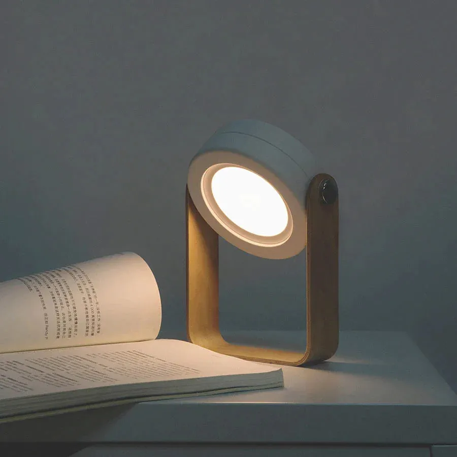 Foldable Touch Dimmable Reading LED Night Light Portable Lantern Lamp USB Rechargeable for  Kids Gift Bedside Bedroom