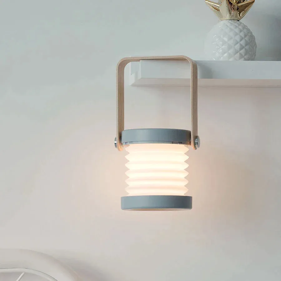 Foldable Touch Dimmable Reading LED Night Light Portable Lantern Lamp USB Rechargeable for  Kids Gift Bedside Bedroom