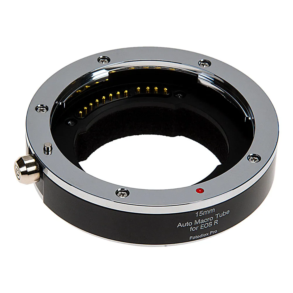 Fotodiox Pro Automatic Macro Extension Tube, 15mm Section - for Canon RF (EOS-R) Mount MILC Cameras for Extreme Close-up Photography
