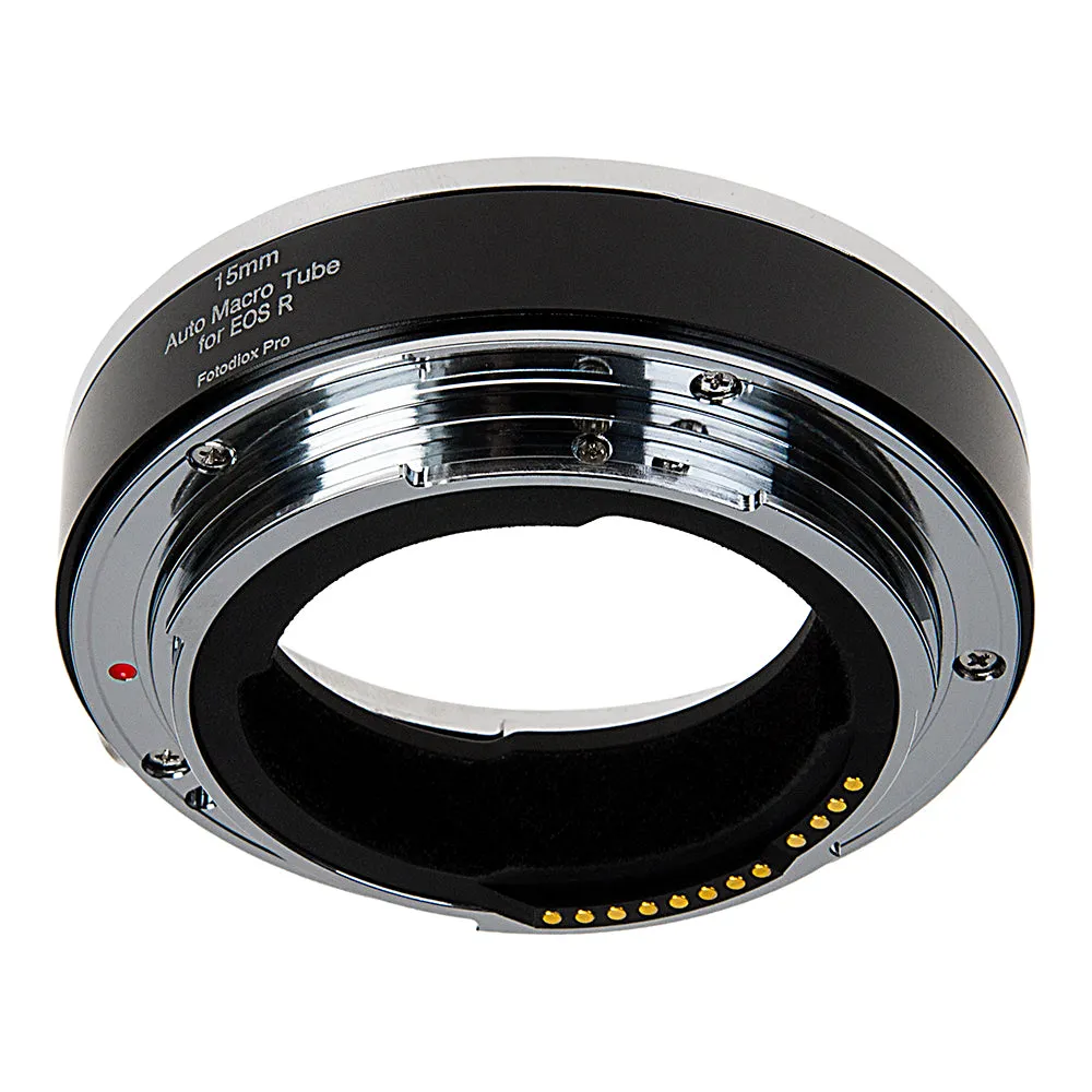 Fotodiox Pro Automatic Macro Extension Tube, 15mm Section - for Canon RF (EOS-R) Mount MILC Cameras for Extreme Close-up Photography