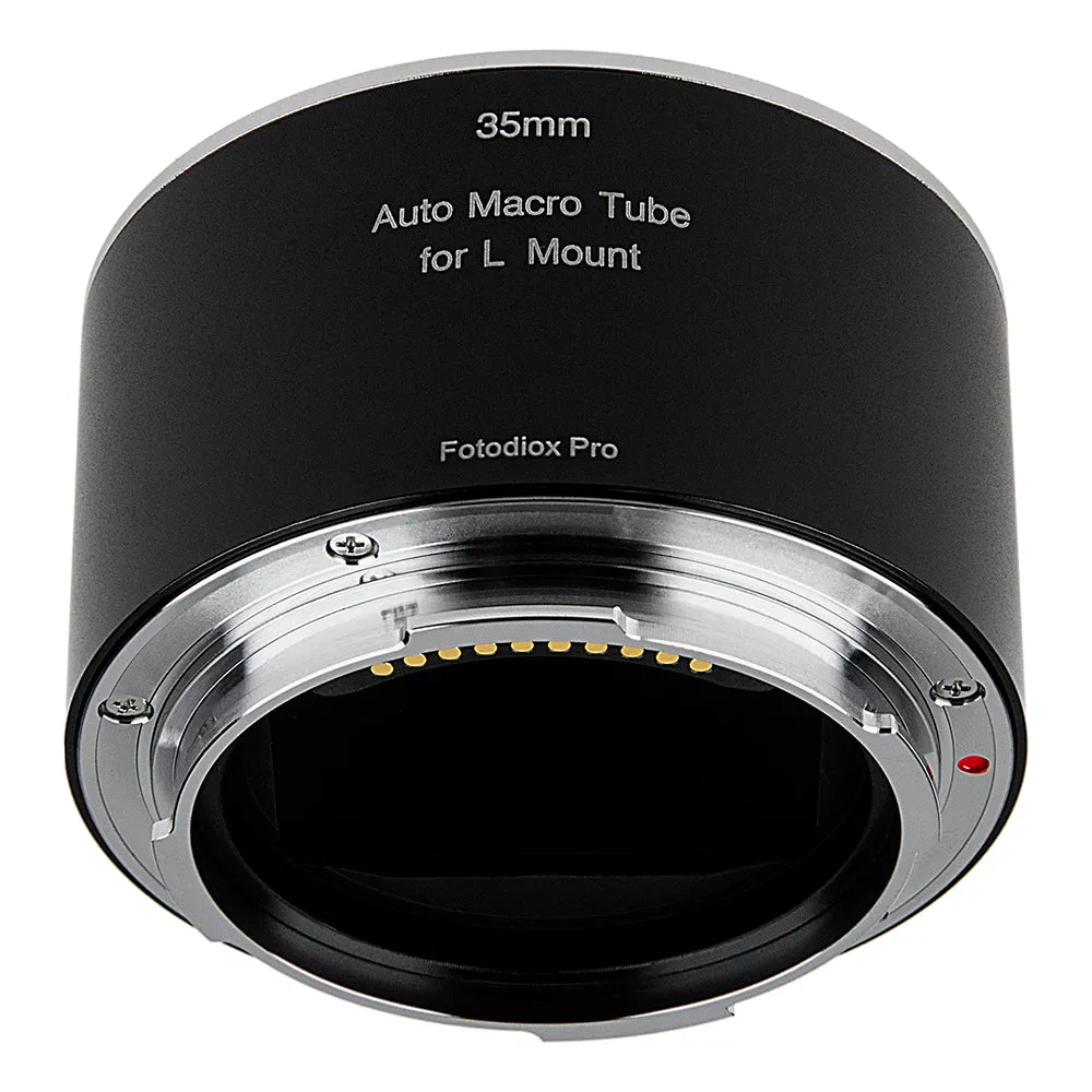 Fotodiox Pro Automatic Macro Extension Tube, 35mm Section - for L-Mount Alliance Mirrorless Cameras for Extreme Close-up Photography