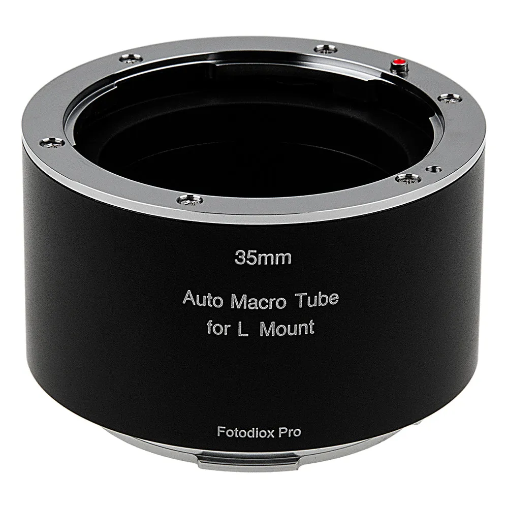Fotodiox Pro Automatic Macro Extension Tube, 35mm Section - for L-Mount Alliance Mirrorless Cameras for Extreme Close-up Photography