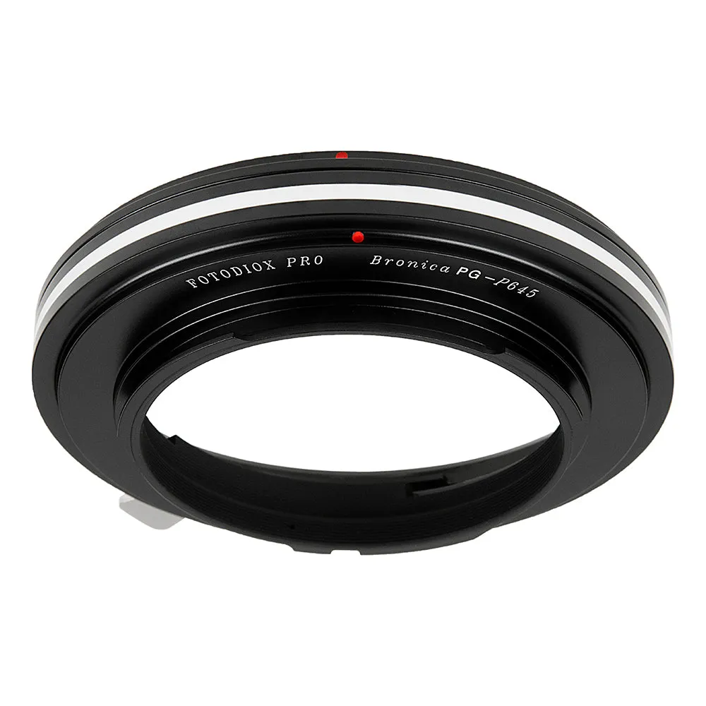 Fotodiox Pro Lens Adapter - Compatible with Bronica GS-1 (PG) Mount SLR Lenses to Pentax 645 (P645) Mount Cameras
