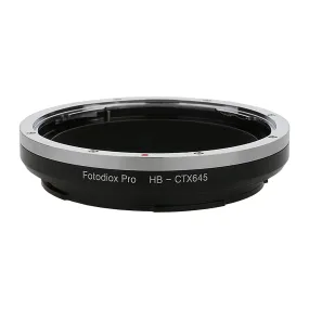 Fotodiox Pro Lens Adapter - Compatible with Hasselblad V-Mount SLR Lenses to Contax 645 (C645) Mount Cameras