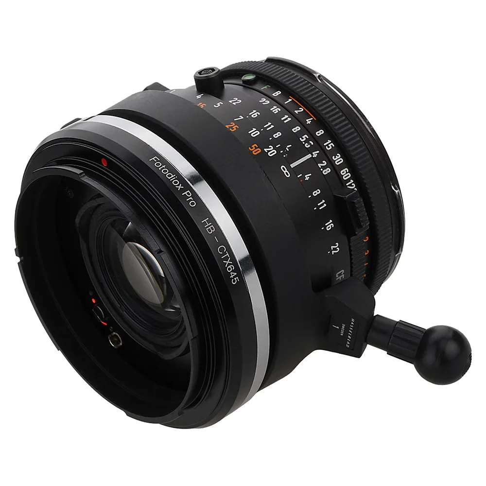 Fotodiox Pro Lens Adapter - Compatible with Hasselblad V-Mount SLR Lenses to Contax 645 (C645) Mount Cameras