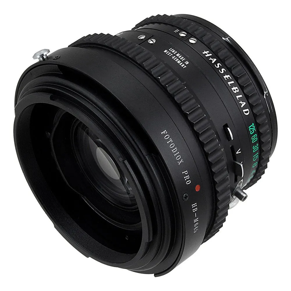 Fotodiox Pro Lens Adapter - Compatible with Hasselblad V-Mount SLR Lenses to Mamiya 645 (M645) Mount Cameras
