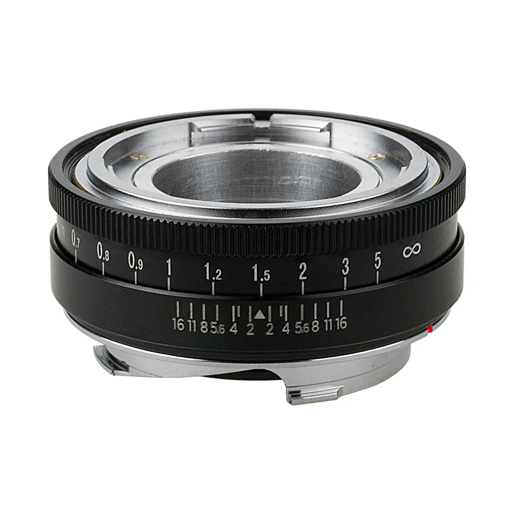 Fotodiox Pro Lens Adapter with Leica 6-Bit M-Coding - Compatible with Voigtländer Nokton & Ultron 50mm Lenses to Leica M Mount Rangefinder Cameras